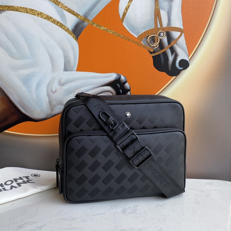 萬寶龍男包 斜挎包 [高級定制] 頂級品質， 頂級進口專用牛皮，名師設計，資深裁