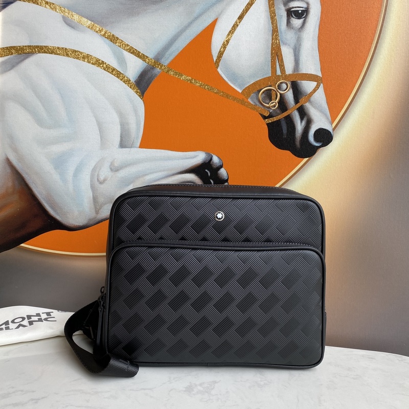 萬寶龍男包 斜挎包 [高級定制] 頂級品質， 頂級進口專用牛皮，名師設計，資深裁