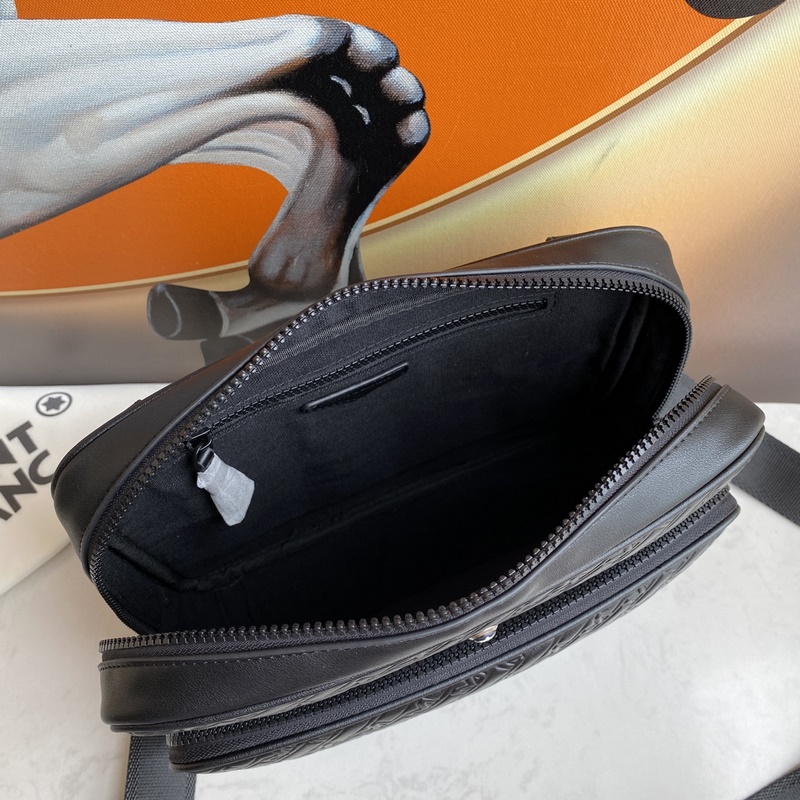 萬寶龍男包 斜挎包 [高級定制] 頂級品質， 頂級進口專用牛皮，名師設計，資深裁