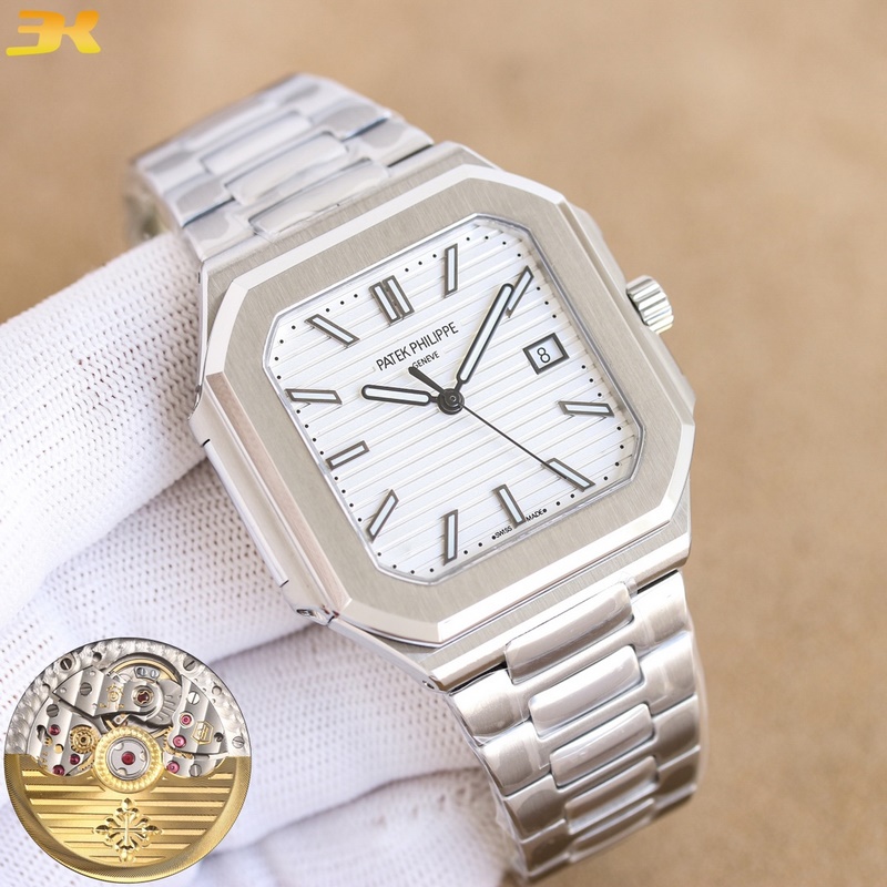 3K副本新品三碼合一重磅推出百達翡麗新系列CUBITUS 5821腕表 鸚鵡螺。