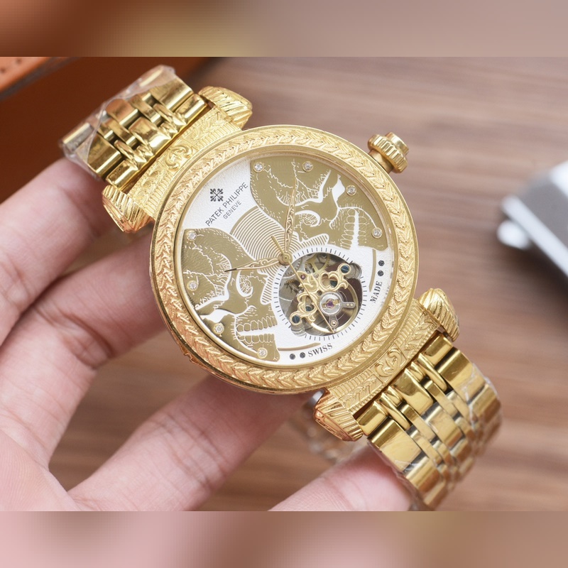 男人摯愛 飛輪腕表 [最新]：百達翡麗 最佳雕花殼設計 獨家首發 [類型]：精品