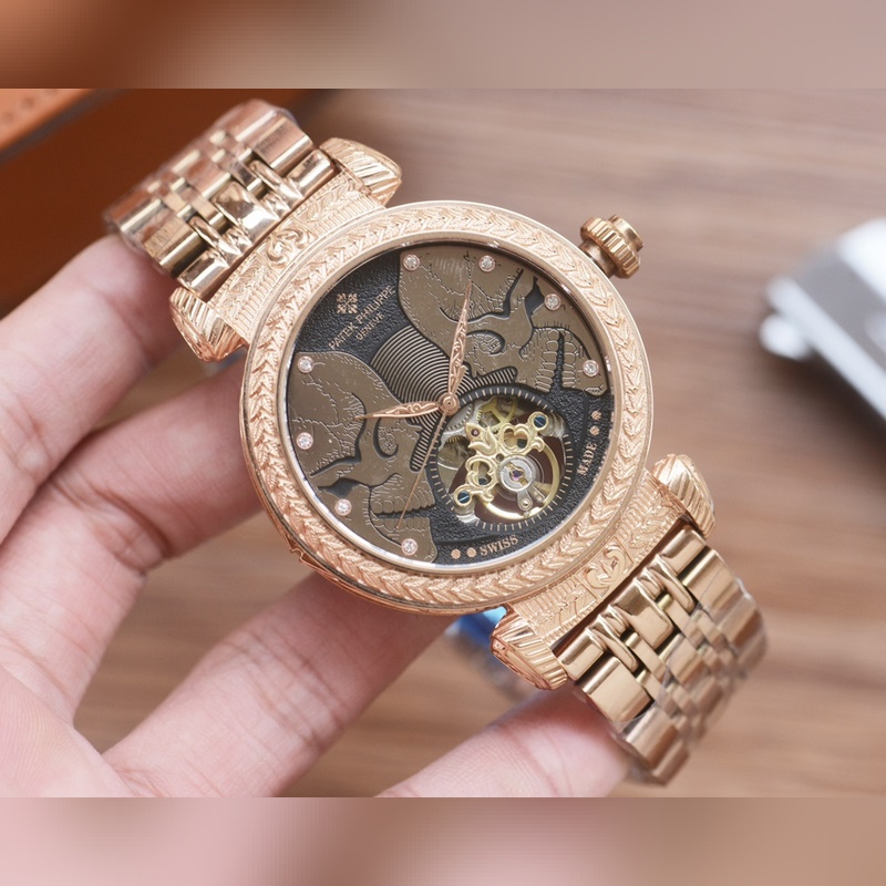 男人摯愛 飛輪腕表 [最新]：百達翡麗 最佳雕花殼設計 獨家首發 [類型]：精品