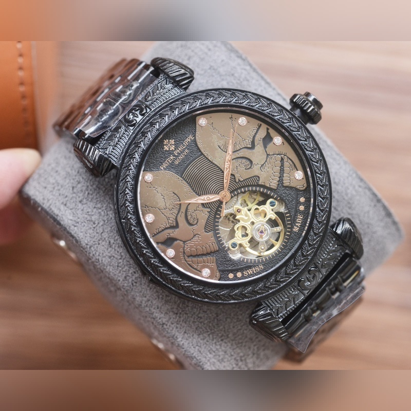 男人摯愛 飛輪腕表 [最新]：百達翡麗 最佳雕花殼設計 獨家首發 [類型]：精品