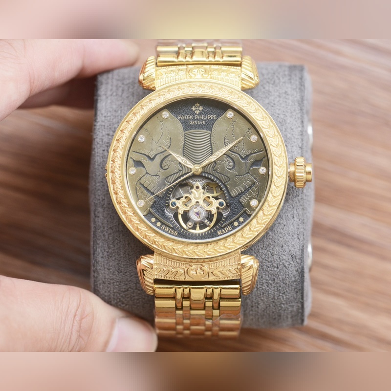 男人摯愛 飛輪腕表 [最新]：百達翡麗 最佳雕花殼設計 獨家首發 [類型]：精品