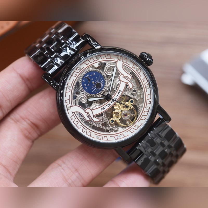 男人摯愛 鏤空腕表 [最新]：百達翡麗 最佳設計 獨家首發 [類型]：精品男士腕