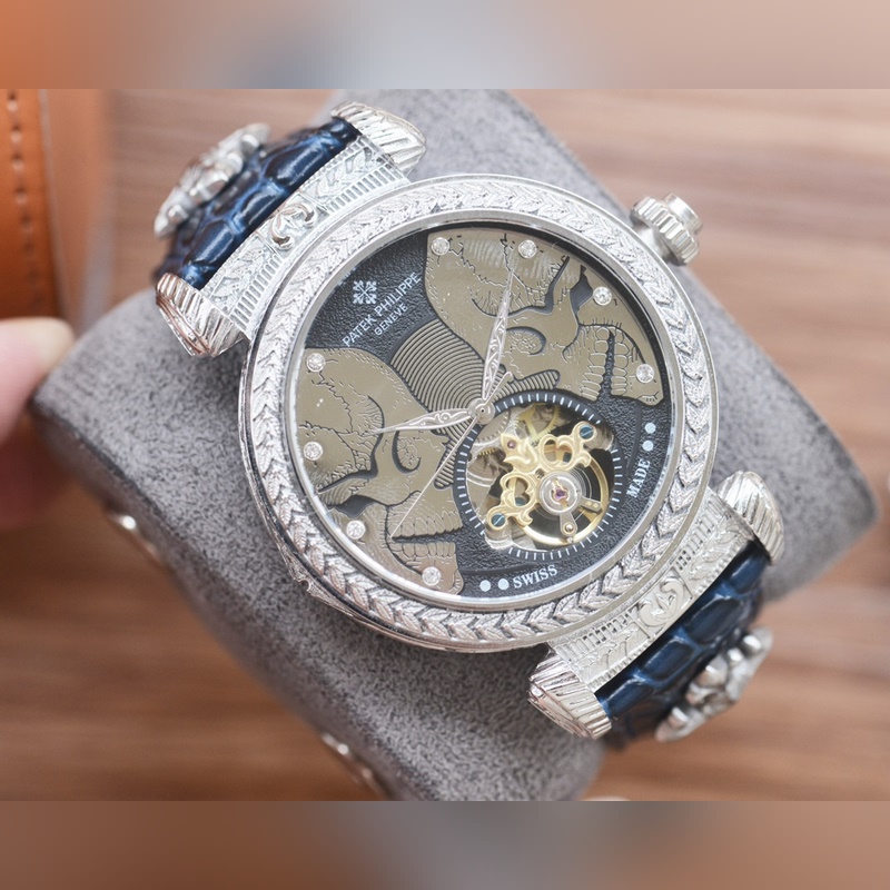 男人摯愛 飛輪腕表 [最新]：百達翡麗 最佳雕花殼設計 獨家首發 [類型]：精品