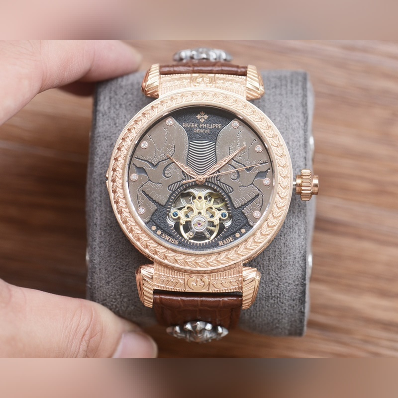 男人摯愛 飛輪腕表 [最新]：百達翡麗 最佳雕花殼設計 獨家首發 [類型]：精品