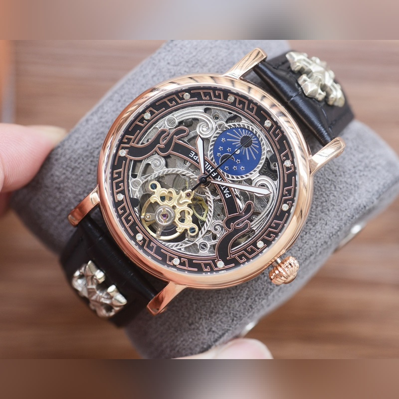 男人摯愛 鏤空腕表 [最新]：百達翡麗 最佳設計 獨家首發 [類型]：精品男士腕