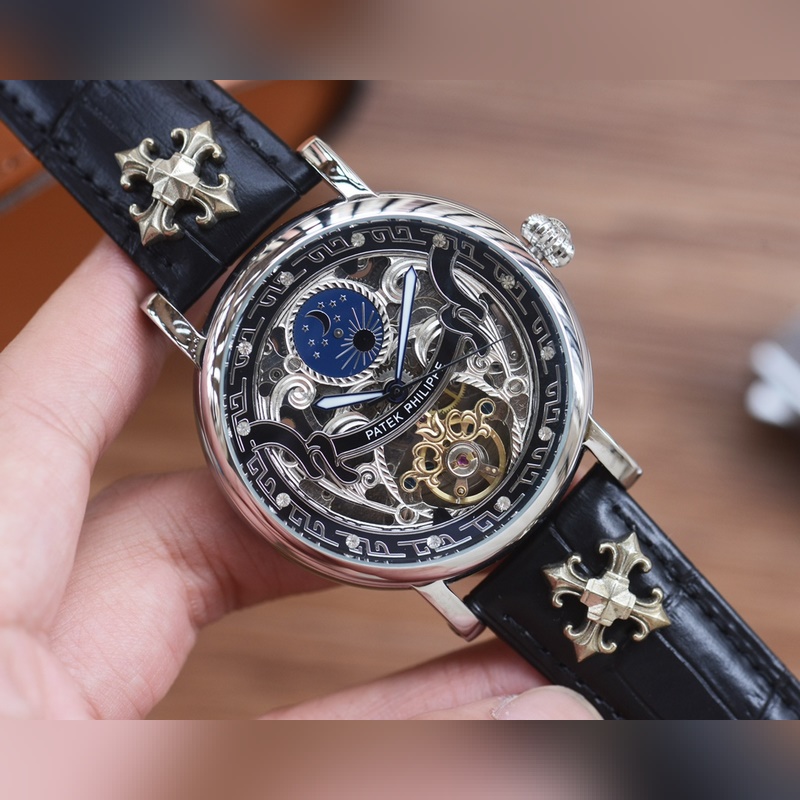 男人摯愛 鏤空腕表 [最新]：百達翡麗 最佳設計 獨家首發 [類型]：精品男士腕