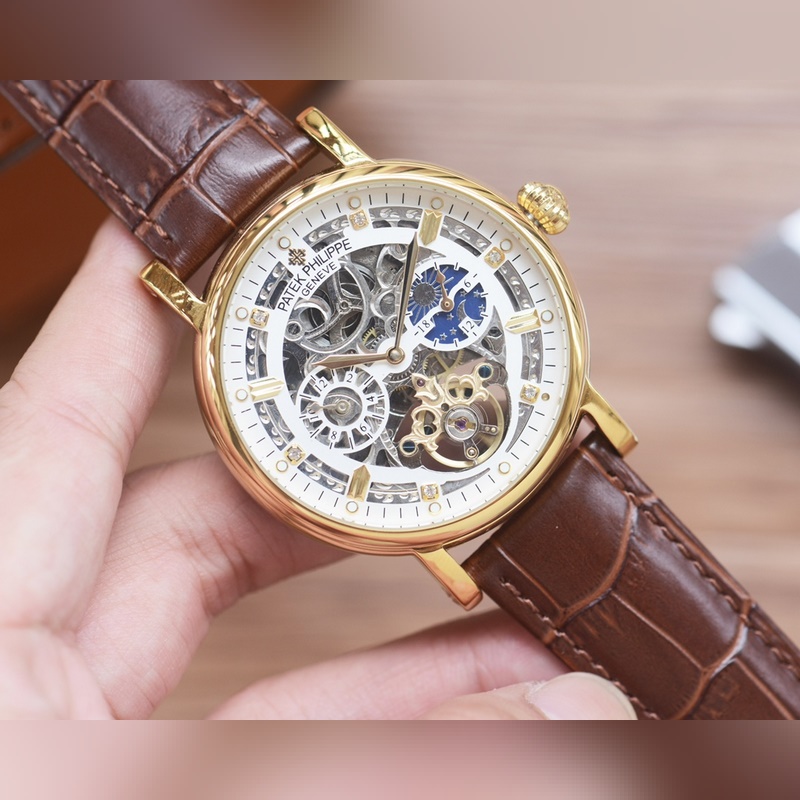 男人摯愛 鏤空腕表 [最新]：百達翡麗 最佳設計 獨家首發 [類型]：精品男士腕