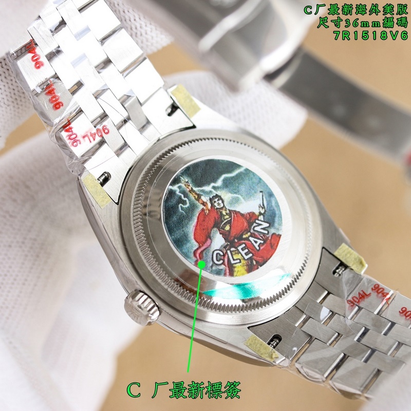 女款_Clean廠 新款 ：36mm 蒂芙尼藍型號日志型到貨 最新海外限量版 全新最新