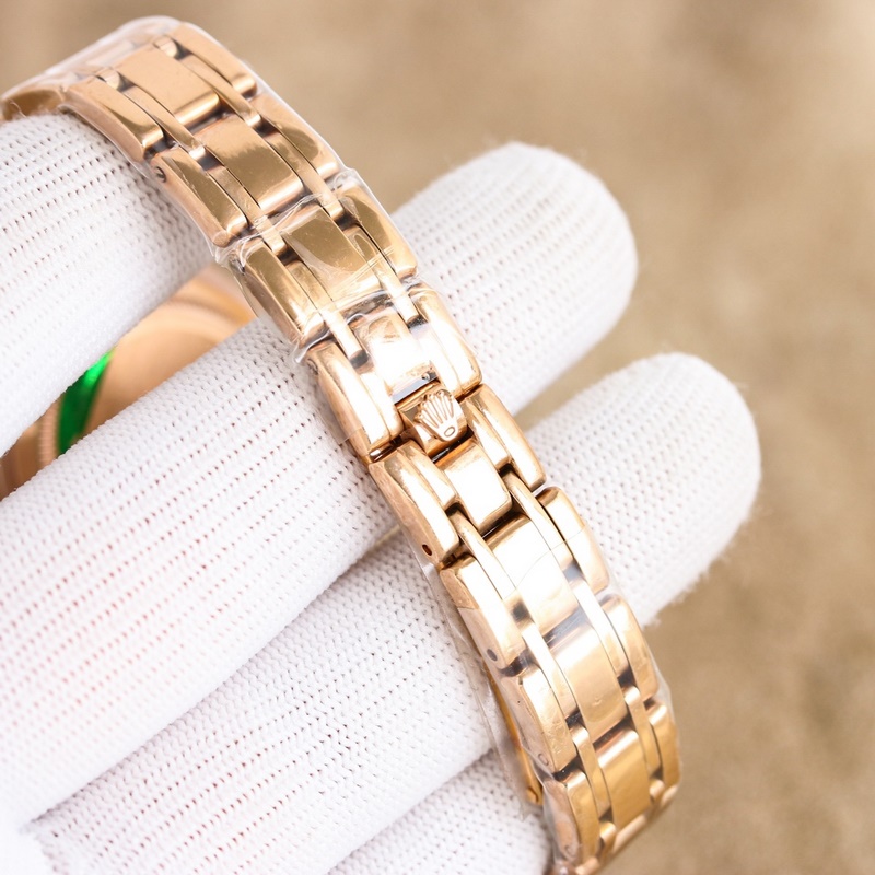 女款_勞力士-34毫米 鑲鑽表盤PEARLMASTER系列 ①：女裝珍珠淑女型采用90