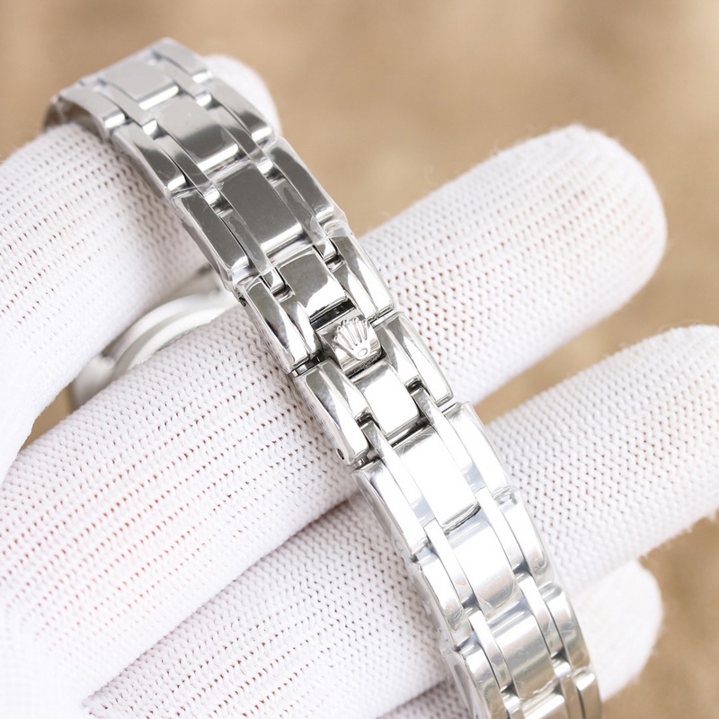 女款_勞力士-34毫米 鑲鑽表盤PEARLMASTER系列 ①：女裝珍珠淑女型采用90