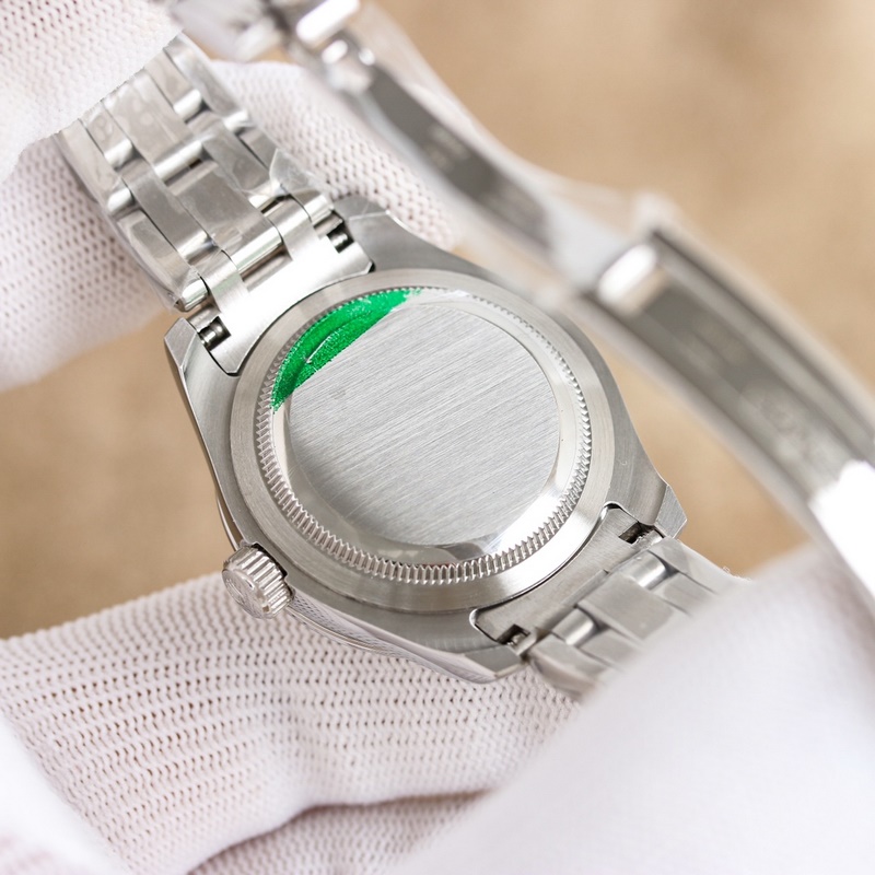 女款_勞力士-34毫米 鑲鑽表盤PEARLMASTER系列 ①：女裝珍珠淑女型采用90