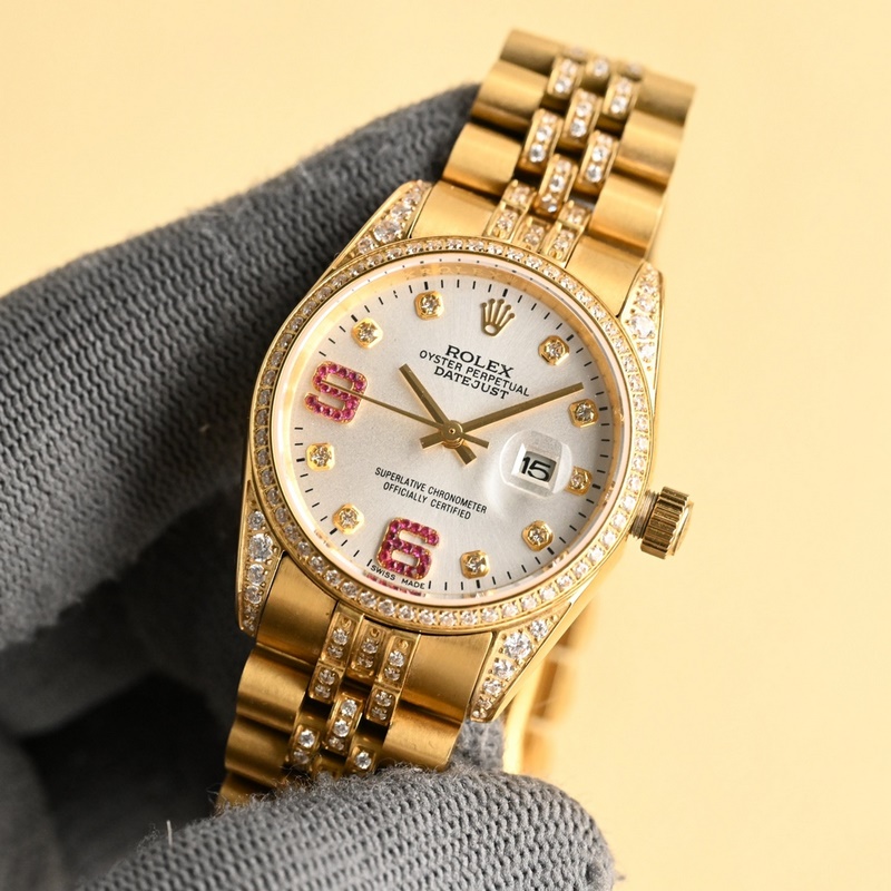 女款_2026勞力士日志系列 女表優雅上市 ①：女裝日志型采用904L不鏽鋼來鍛造不鏽