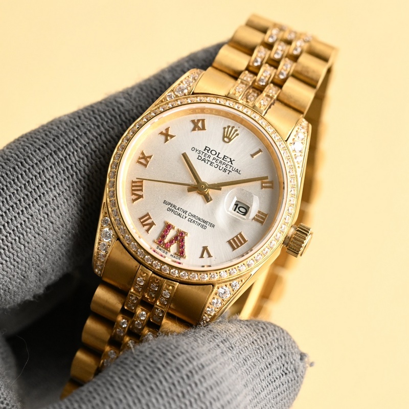 女款_2026勞力士日志系列 女表優雅上市 ①：女裝日志型采用904L不鏽鋼來鍛造不鏽