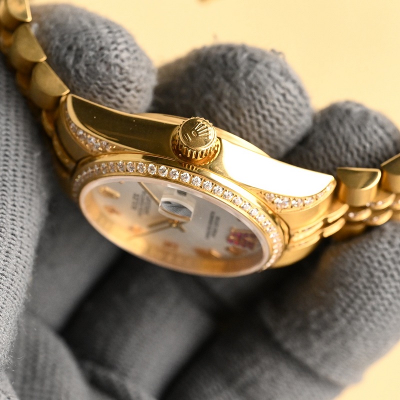 女款_2026勞力士日志系列 女表優雅上市 ①：女裝日志型采用904L不鏽鋼來鍛造不鏽