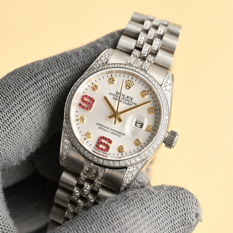 女款_2026勞力士日志系列 女表優雅上市 ①：女裝日志型采用904L不鏽鋼來鍛造不鏽