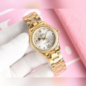 女款_2026年度爆款推薦最佳女款 勞力士新款R OLEX 淑女珠寶系列 月[月亮]相