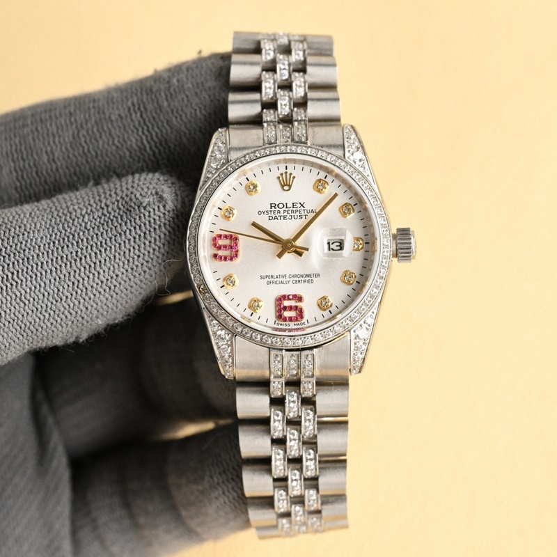 女款_2026勞力士日志系列 女表優(yōu)雅上市 ①：女裝日志型采用904L不鏽鋼來鍛造不鏽