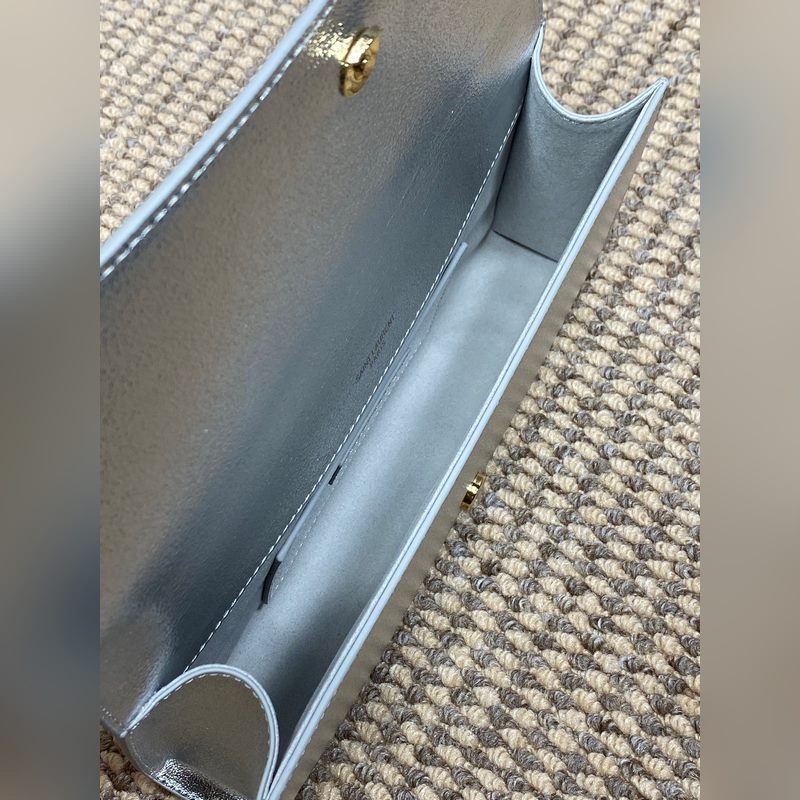 聖羅蘭YSL經(jīng)典無流蘇手包 進(jìn)口牛皮鑽石紋 市場頂級貨 尺寸27x12.5x5