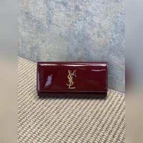 聖羅蘭YSL經典無流蘇手包 進口鏡面漆皮 市場頂級貨 尺寸：27x12.5x5c