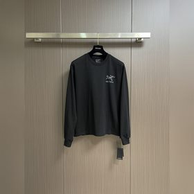 Arcteryx 始祖鳥戶外登山長袖T恤 原版定制客供面料，進口機器4針6線做法