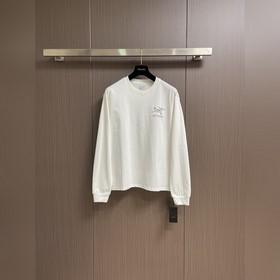 Arcteryx 始祖鳥戶外登山長袖T恤 原版定制客供面料，進口機器4針6線做法