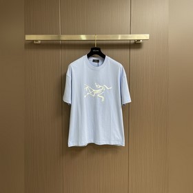 Arcteryx始祖鳥 2026SS 胸前印花短袖T恤 采用60支雙股，270g