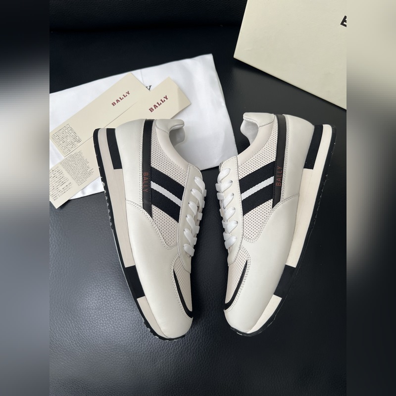 BALLY 頂級代購IT 巴利 經(jīng)典配色專櫃同步，鞋面意大利進(jìn)口牛皮面料，進(jìn)口水