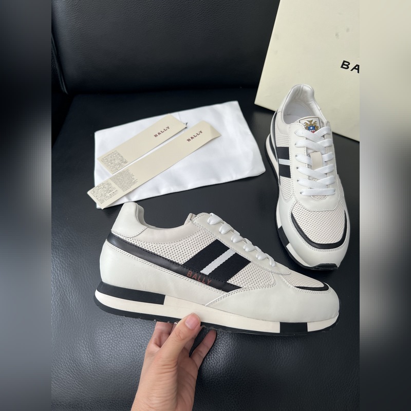 BALLY 頂級代購IT 巴利 經(jīng)典配色專櫃同步，鞋面意大利進(jìn)口牛皮面料，進(jìn)口水