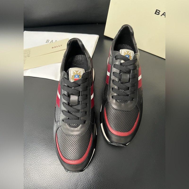 BALLY 頂級代購IT 巴利 經典配色專櫃同步，鞋面意大利進口牛皮面料，進口水