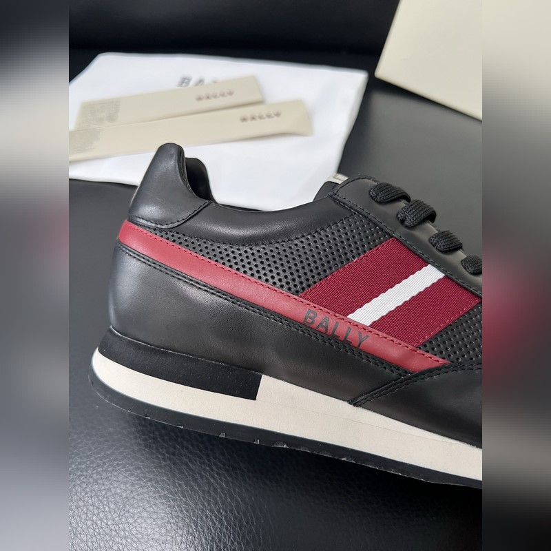 BALLY 頂級代購IT 巴利 經典配色專櫃同步，鞋面意大利進口牛皮面料，進口水