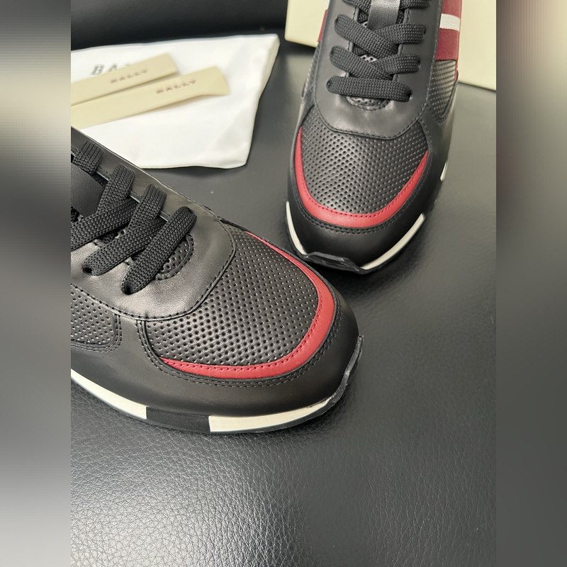 BALLY 頂級代購IT 巴利 經典配色專櫃同步，鞋面意大利進口牛皮面料，進口水