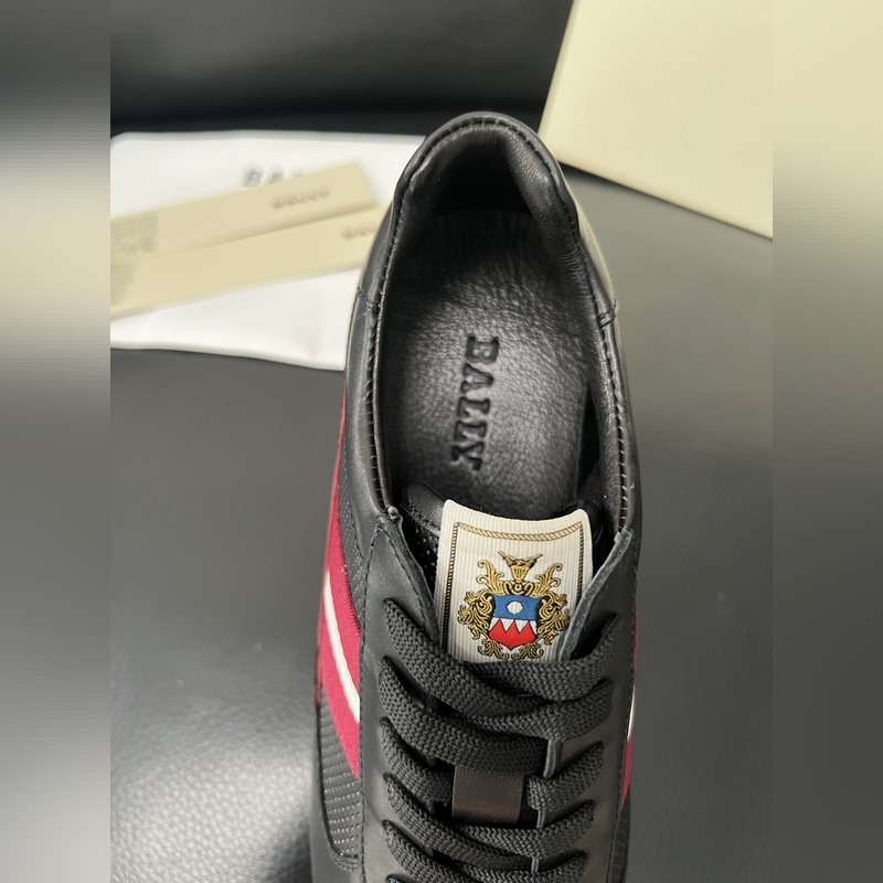 BALLY 頂級代購IT 巴利 經典配色專櫃同步，鞋面意大利進口牛皮面料，進口水