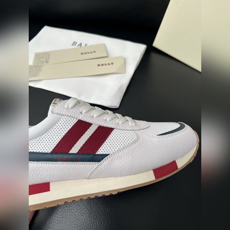 BALLY 頂級代購IT 巴利 經典配色專櫃同步，鞋面意大利進口牛皮面料，進口水