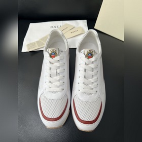 BALLY 頂級代購IT 巴利 經典配色專櫃同步，鞋面意大利進口牛皮面料，進口水