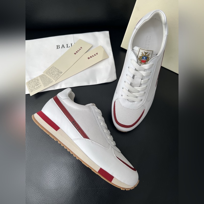 BALLY 頂級代購IT 巴利 經(jīng)典配色專櫃同步，鞋面意大利進口牛皮面料，進口水