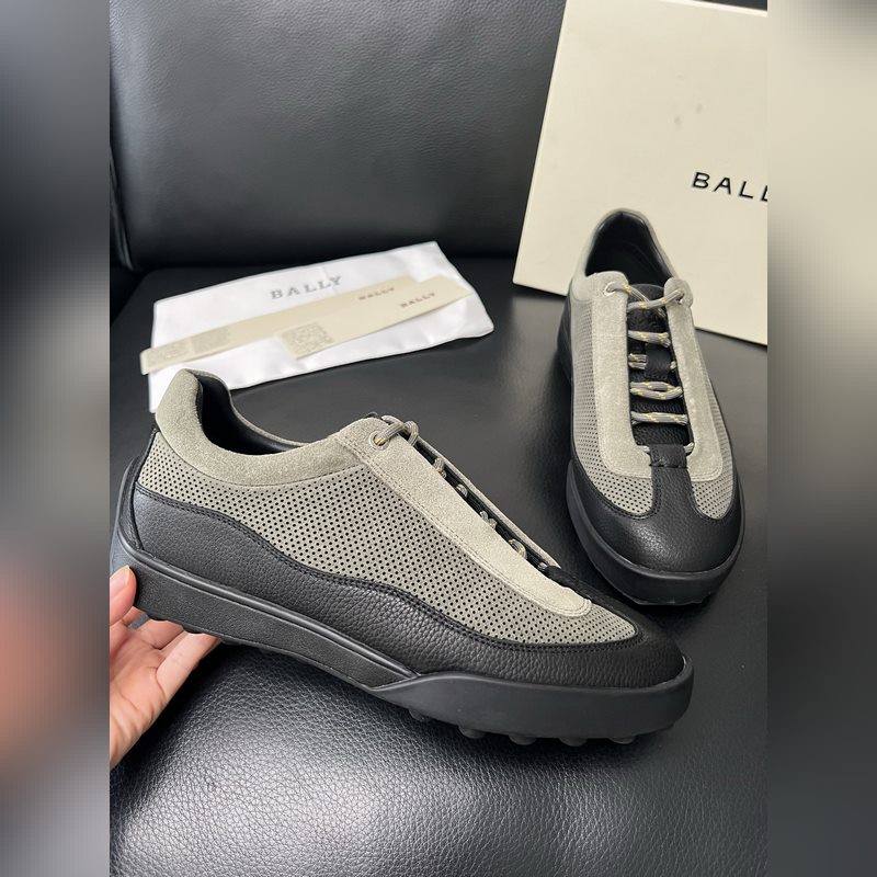 BALLY 頂級代購IT 巴利 經(jīng)典配色專櫃同步，鞋面意大利進口牛皮面料，進口水