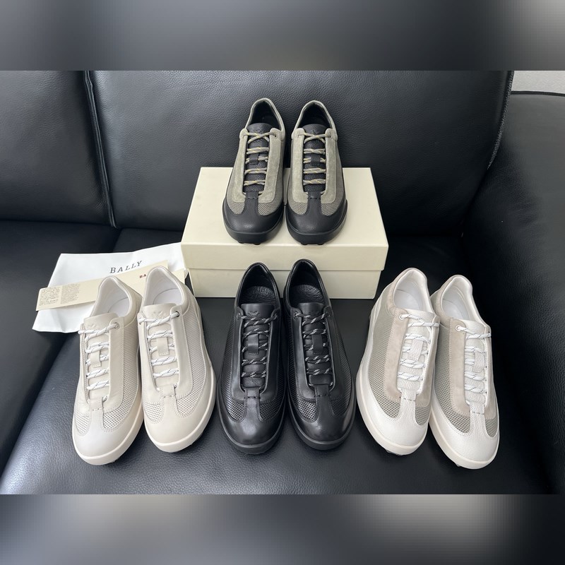 BALLY 頂級代購IT 巴利 經(jīng)典配色專櫃同步，鞋面意大利進口牛皮面料，進口水
