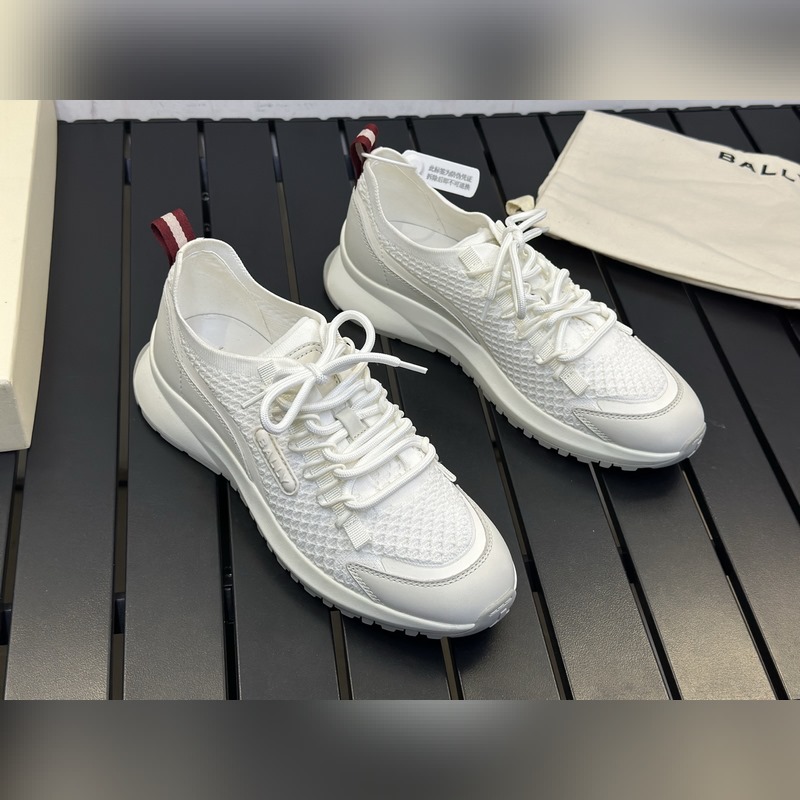 BALLY，巴利 新款男土休閑針織面料運動鞋 這款高科技針織休閑鞋鞋面如第二層肌