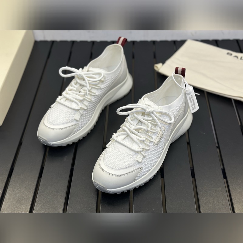 BALLY，巴利 新款男土休閑針織面料運動鞋 這款高科技針織休閑鞋鞋面如第二層肌