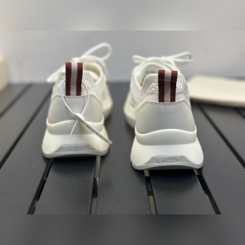 BALLY，巴利 新款男土休閑針織面料運動鞋 這款高科技針織休閑鞋鞋面如第二層肌