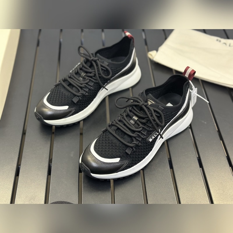 BALLY，巴利 新款男土休閑針織面料運(yùn)動鞋 這款高科技針織休閑鞋鞋面如第二層肌