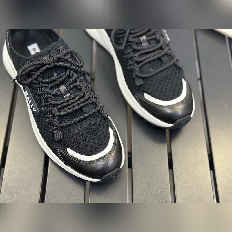 BALLY，巴利 新款男土休閑針織面料運(yùn)動鞋 這款高科技針織休閑鞋鞋面如第二層肌