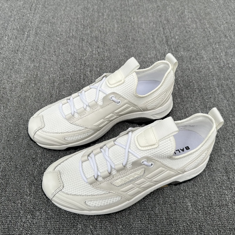 BALLY，巴利 男士新款FASTER運動鞋 莞産頂級精品！這款運動鞋采用針織織