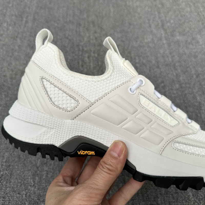 BALLY，巴利 男士新款FASTER運動鞋 莞産頂級精品！這款運動鞋采用針織織