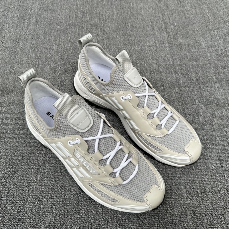 BALLY，巴利 男士新款FASTER運動鞋 莞産頂級精品！這款運動鞋采用針織織