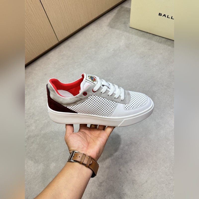 [ BALLY]巴利 -高端品質 原單·休閑運動鞋 -鞋面：進口 納帕小牛皮、打