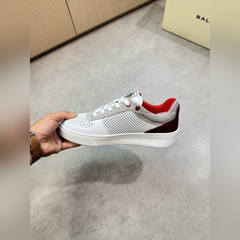 [ BALLY]巴利 -高端品質 原單·休閑運動鞋 -鞋面：進口 納帕小牛皮、打